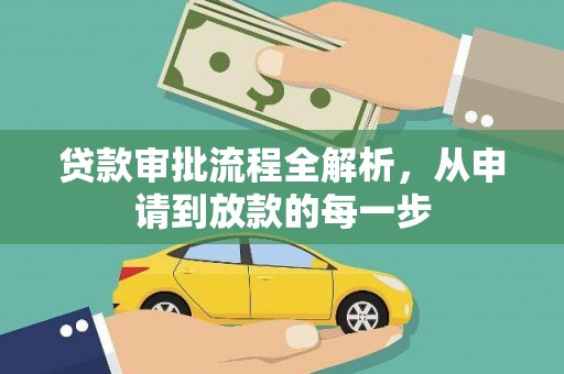 北市贷款审批流程全解析，从申请到放款的每一步