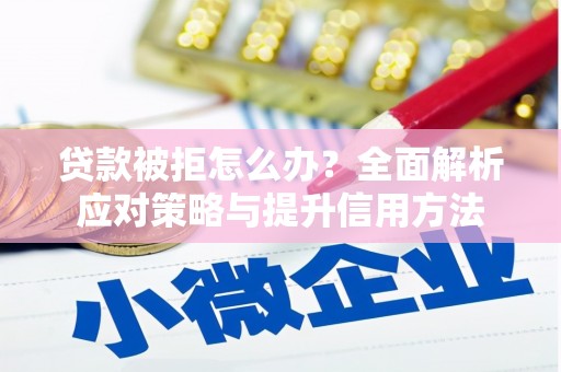 北市贷款被拒怎么办？全面解析应对策略与提升信用方法