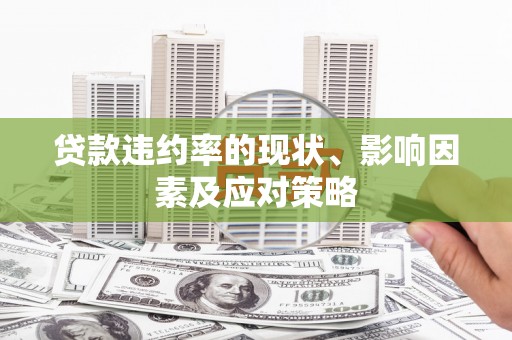 北市贷款违约率的现状、影响因素及应对策略