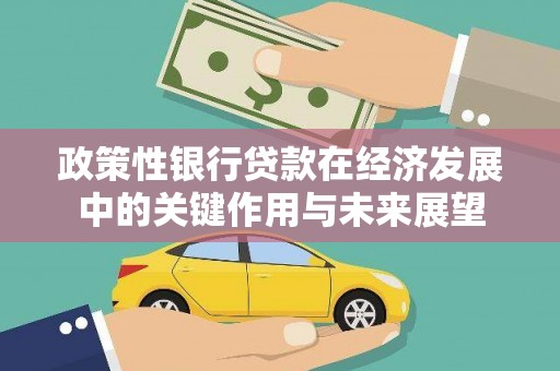 北市政策性银行贷款在经济发展中的关键作用与未来展望