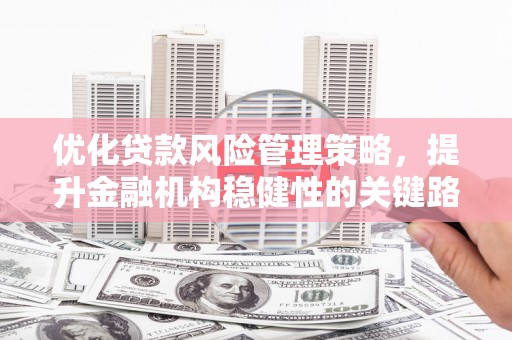 北市优化贷款风险管理策略，提升金融机构稳健性的关键路径