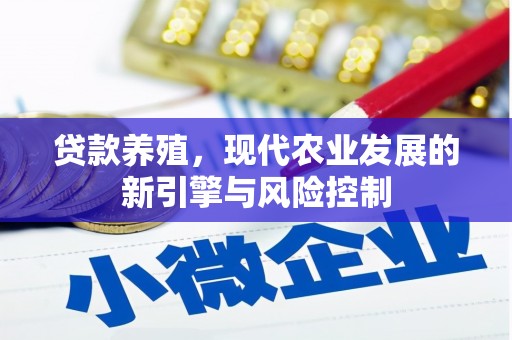 北市贷款养殖，现代农业发展的新引擎与风险控制