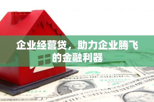 北市企业经营贷，助力企业腾飞的金融利器