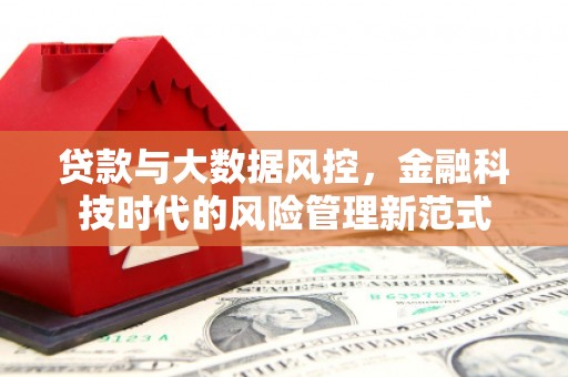 北市贷款与大数据风控，金融科技时代的风险管理新范式