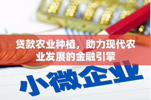 北市贷款农业种植，助力现代农业发展的金融引擎