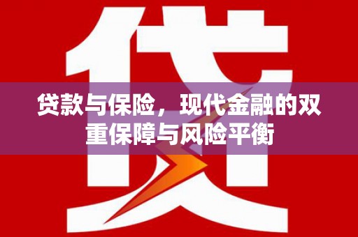 北市贷款与保险，现代金融的双重保障与风险平衡