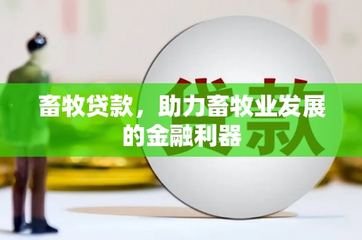 北市畜牧贷款，助力畜牧业发展的金融利器