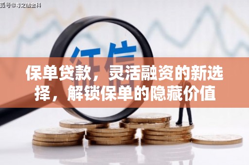 北市保单贷款，灵活融资的新选择，解锁保单的隐藏价值