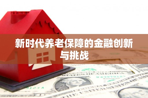 北市新时代养老保障的金融创新与挑战