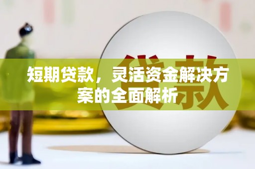 北市短期贷款，灵活资金解决方案的全面解析