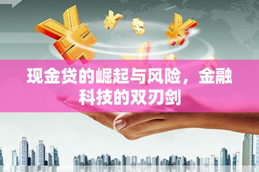 北市现金贷的崛起与风险，金融科技的双刃剑