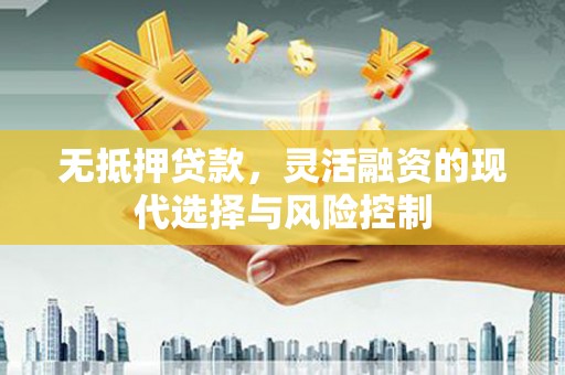 北市无抵押贷款，灵活融资的现代选择与风险控制