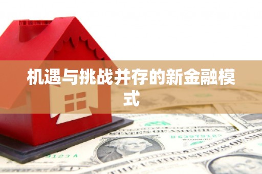 北市机遇与挑战并存的新金融模式