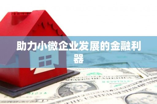 北市助力小微企业发展的金融利器