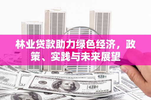北市林业贷款助力绿色经济，政策、实践与未来展望