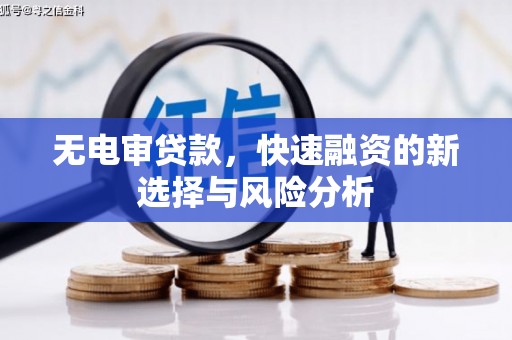 北市无电审贷款，快速融资的新选择与风险分析
