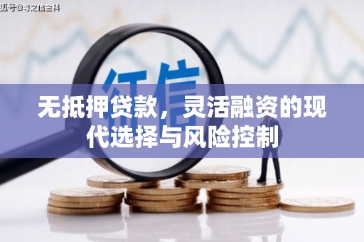 北市无抵押贷款，灵活融资的现代选择与风险控制