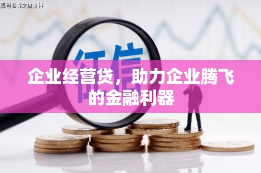 北市企业经营贷，助力企业腾飞的金融利器