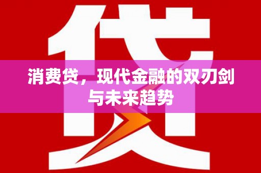 北市消费贷，现代金融的双刃剑与未来趋势