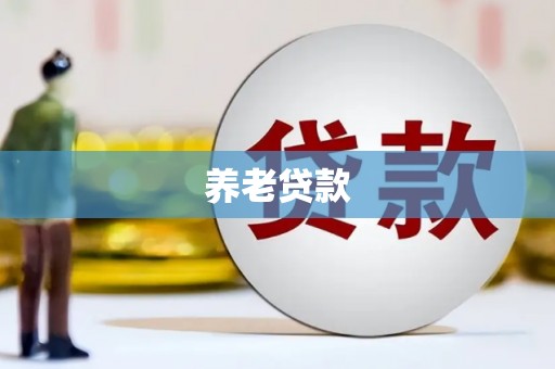 北市养老贷款