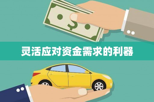 北市灵活应对资金需求的利器
