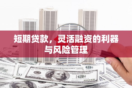 北市短期贷款，灵活融资的利器与风险管理